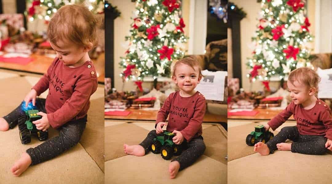 Louie’s first Christmas in Canada