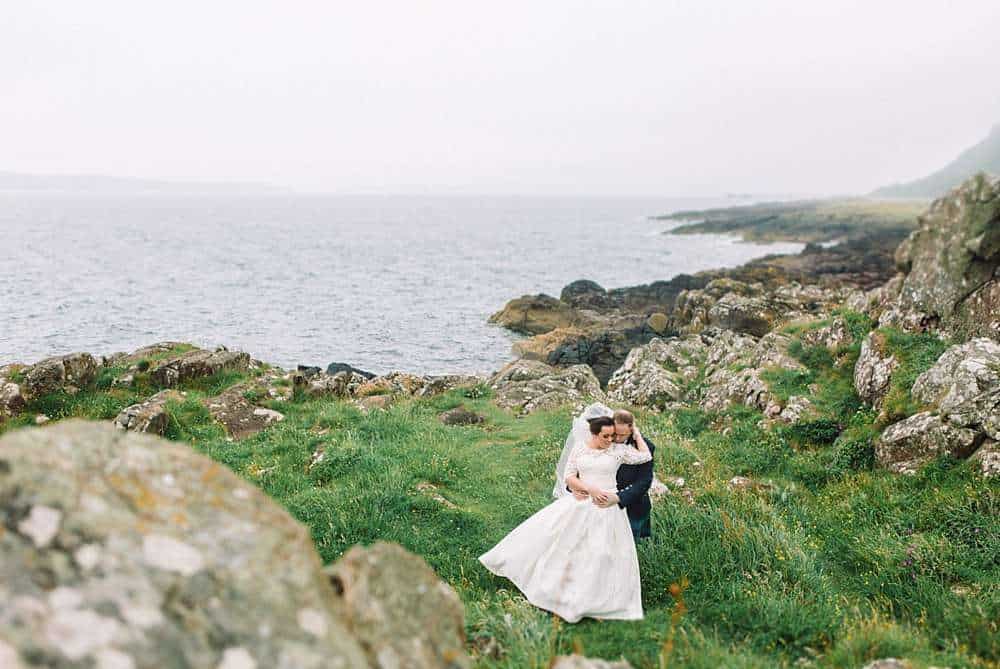 Rainy and moody wedding at The Waterside Hotel