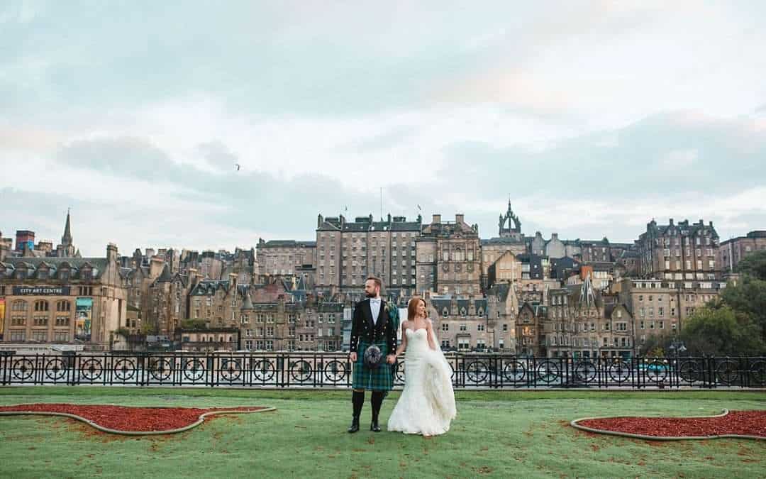 Wedding at the Balmoral Hotel Edinburgh