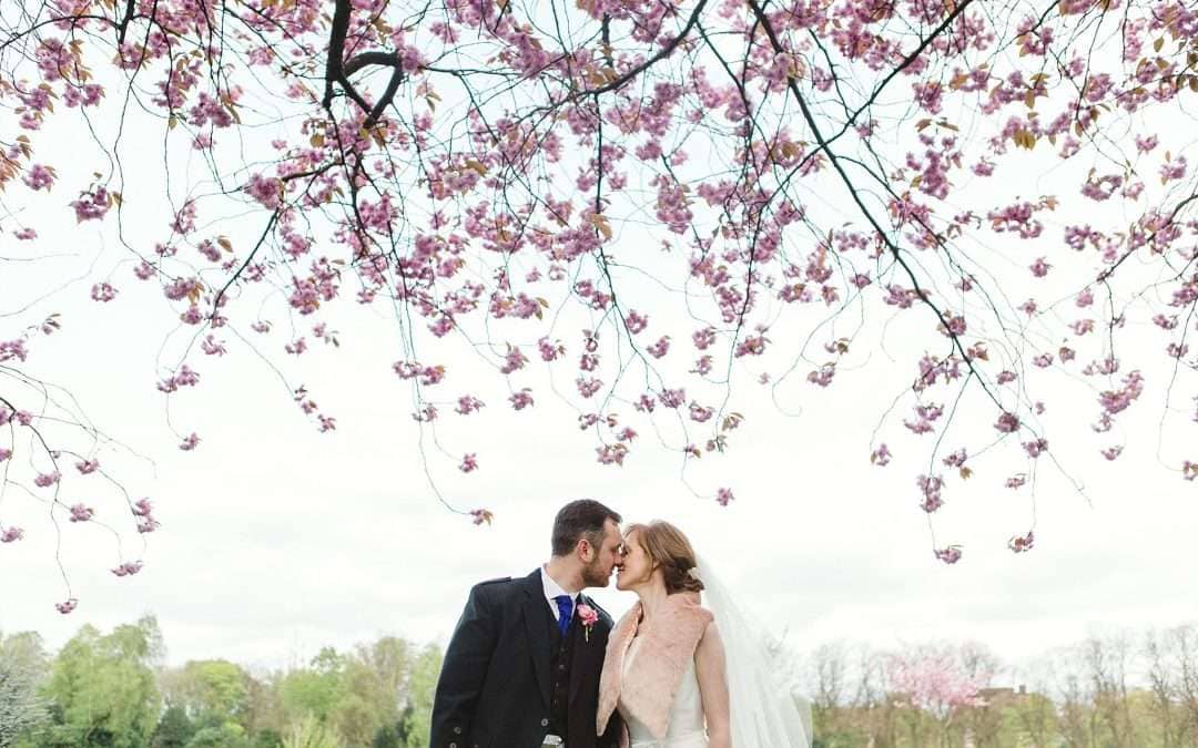 Springtime wedding at Pollokshields Burgh Halls