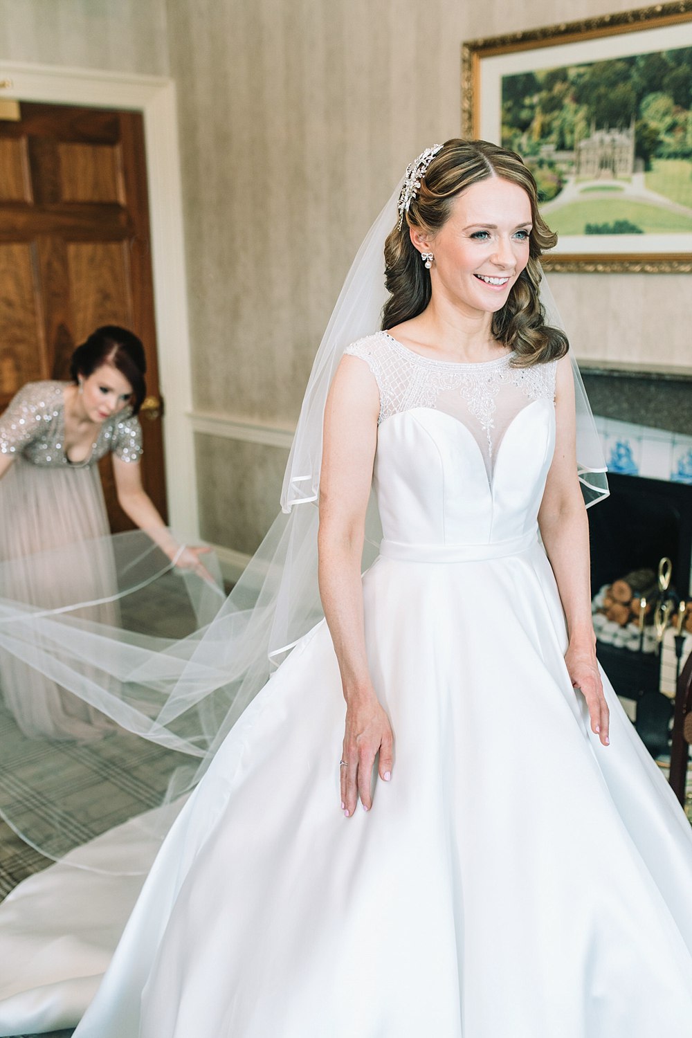 Beast from the east,Fine Art Wedding Photographers,Ross Priory,elegant wedding photographers glasgow,light and airy wedding photographers glasgow,light and bright wedding photographers scotland,loch lomond wedding,romantic photographers Scotland,winter weddings,