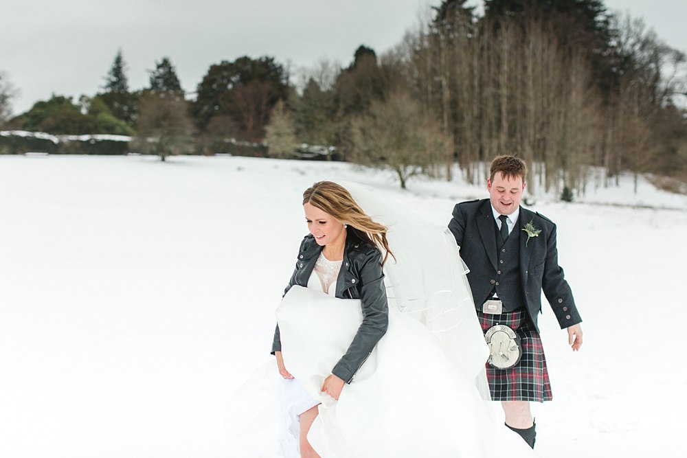 Beast from the east,Fine Art Wedding Photographers,Ross Priory,elegant wedding photographers glasgow,light and airy wedding photographers glasgow,light and bright wedding photographers scotland,loch lomond wedding,romantic photographers Scotland,winter weddings,