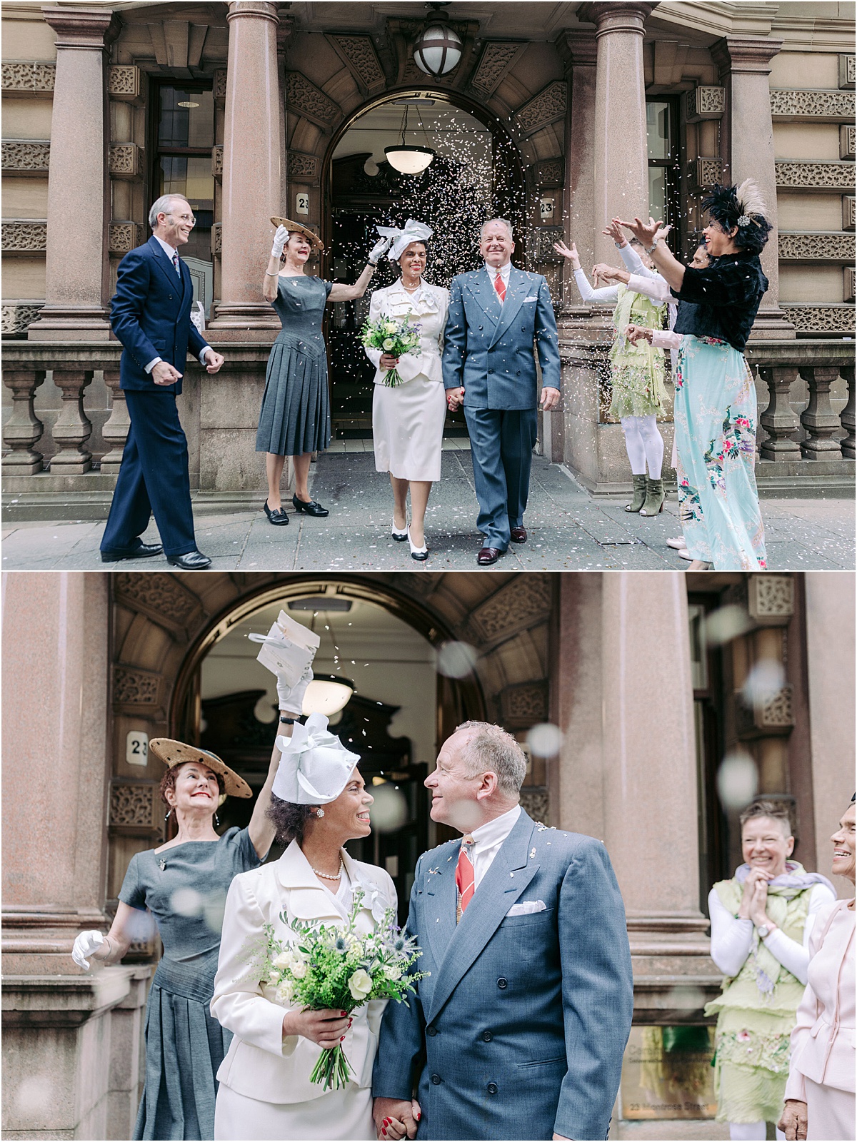 Fine Art Wedding Photographers,city elopement,elopements,husband and wife photographers scotland,light and airy wedding photographers glasgow,light and bright,romantic photographers Scotland,romantic scotland,vintage themed elopement,vintage themed wedding,