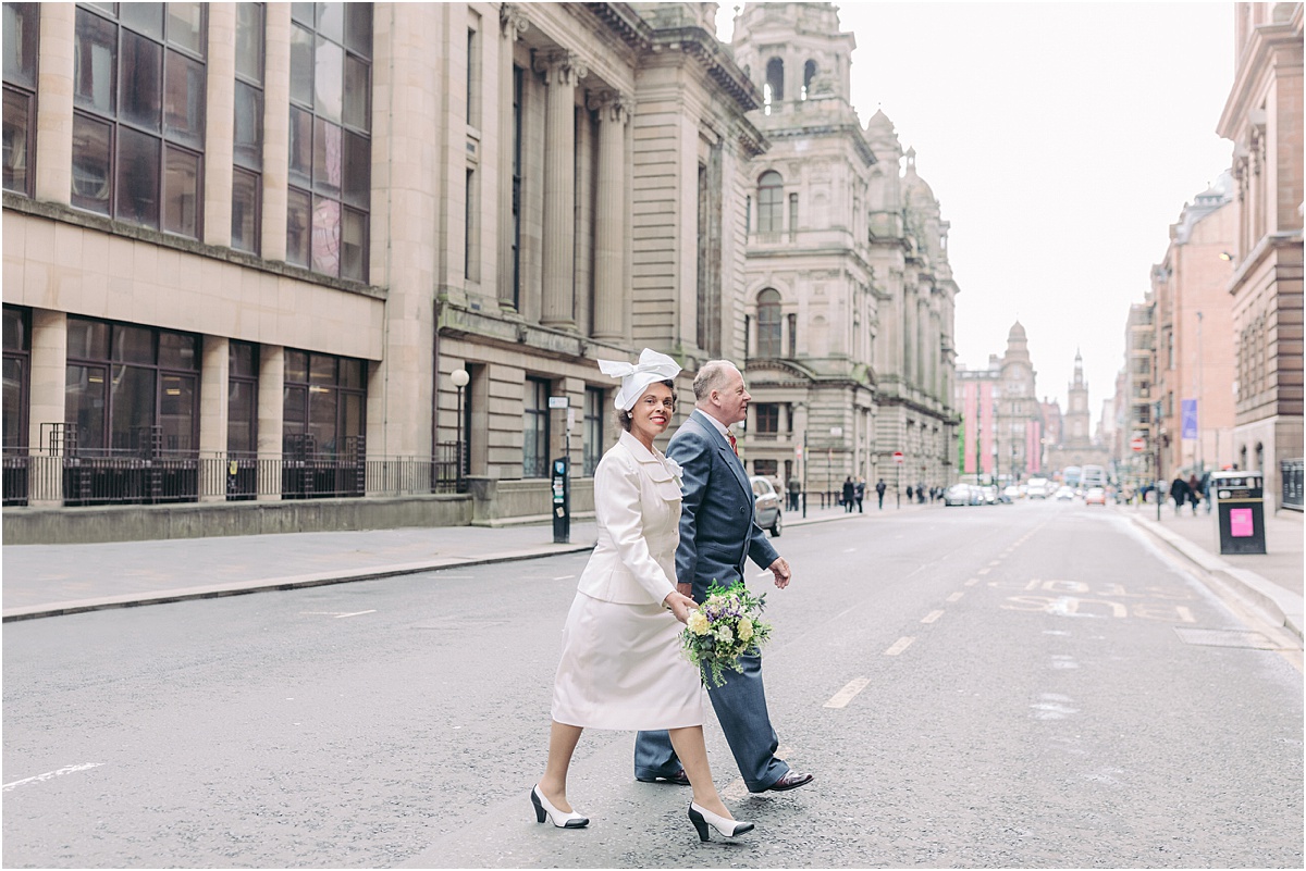Fine Art Wedding Photographers,city elopement,elopements,husband and wife photographers scotland,light and airy wedding photographers glasgow,light and bright,romantic photographers Scotland,romantic scotland,vintage themed elopement,vintage themed wedding,